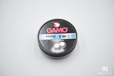 【磐石】GAMO ROUND FUN5.5mm/.22圓頭鉛珠/鉛彈 0.99g 250入E913551