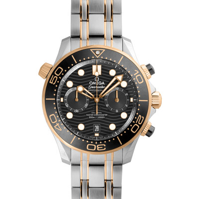 全新品代訂 OMEGA 210.20.44.51.01.001 歐米茄 手錶 機械錶 44mm 海馬 金錶殼 黑面盤