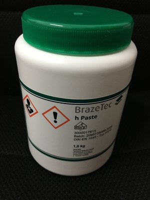 BrazeTec h Paste助焊膏～另有 銀焊條 銀銲條 焊條 低溫焊膏 焊料 無鉛銅鍚焊絲 無鉛銀鍚焊絲 無鉛焊絲