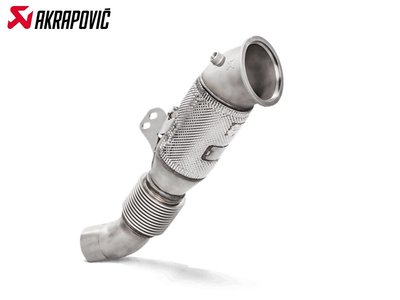 【樂駒】Akrapovic TOYOTA SUPRA A90 Downpipe Cat 當派 觸媒 不鏽鋼 排氣管
