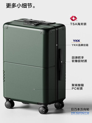 CECE經典YKK拉鏈行李箱箱子小型登機拉桿箱女箱包男2