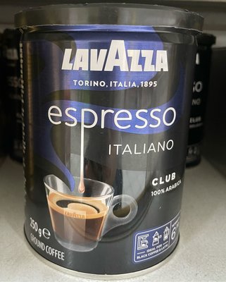3/28前 剩3 新包裝義大利 LAVAZZA CLUB 阿拉比卡濾泡式咖啡粉250G 最新到期日:2024/9/30Espresso #aii清青b0i