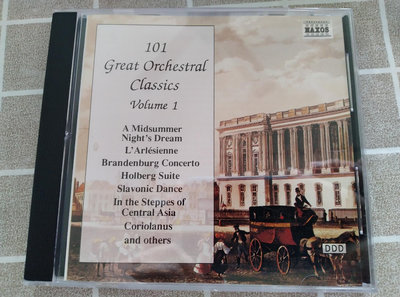 【鳳姐嚴選二手唱片】NAXOS：101 Great Orchestral Classics Volume 1 (些微刮傷)