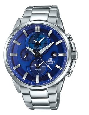 【萬錶行】CASIO EDIFICE 高檔時尚新品味三眼指針錶 ETD-310D-2A