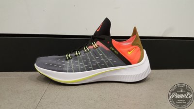 POMELO柚 Nike EXP-X14 SE "JDI"黑 橘 白透明 飛線 慢跑鞋 AO3095-001