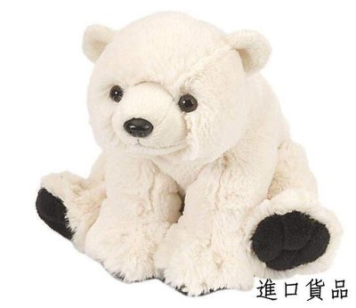現貨可愛北極熊娃娃動物超萌柔軟小白熊抱枕絨毛玩偶毛絨娃娃擺設玩具送禮禮物可開發票