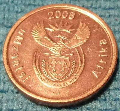 南非 KM#440 2008 5 Cents