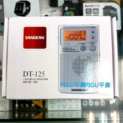 平廣 送禮公司保一年 山進 SANGEAN DT-125 DT125 收音機 另售 D3 0 國際牌 耳機 喇叭