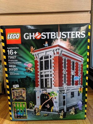 LEGO  75827 樂高 Ghostbusters系列 魔鬼剋星總部 捉鬼特攻隊 全新品