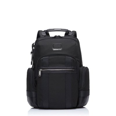 TUMI雙肩包男背包15寸電腦包旅行包時尚女包包堅固彈道尼龍232307-阿拉朵朵