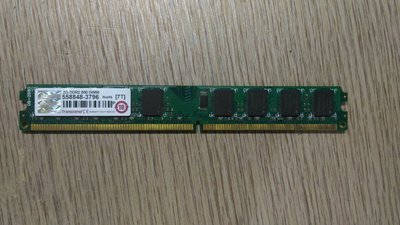 『二手品免運』NO.251 創見 Transcend DDR2 2G 800 記憶體 記憶卡*2入 桌上型電腦 主機板