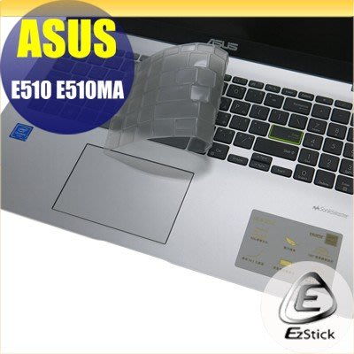 【Ezstick】ASUS E510 E510MA 奈米銀抗菌TPU 鍵盤保護膜 鍵盤膜
