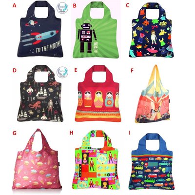 【棠貨鋪】日本 ENVIROSAX Kids Series 手提袋 環保隨身收納購物袋 - 9 款