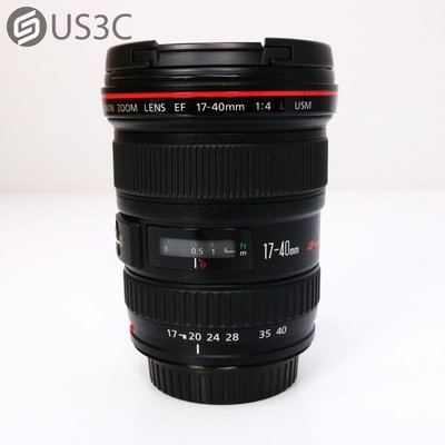 【US3C-小南門店】【一元起標】佳能 Canon EF 17-40mm F4L USM 小三元 廣角鏡 單眼鏡頭 變焦鏡頭 恆定光圈 適用全片幅機身