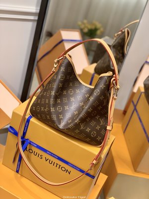 二手Louis Vuitton LV Delightful 老花購物袋 M50155
