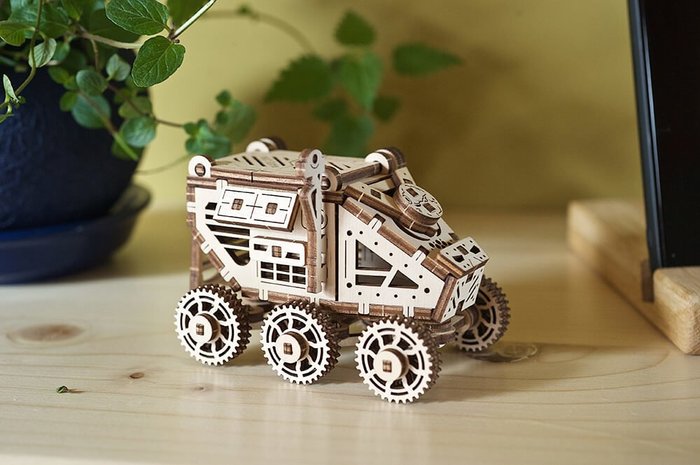 Ugears 火星小車車 太空征服者 太空偵查車 DIY木質模型