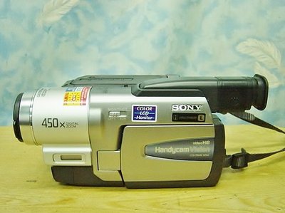 【小劉二手家電】 SONY Video Hi8 / V8攝影機,TRV49型,可錄,放,充電,夜拍~46
