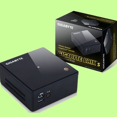 5Cgo【權宇】技嘉 Brix Pro超微型電腦套件：GB-BXi7H-5500 i7-5500U 黑色含稅會員扣5%