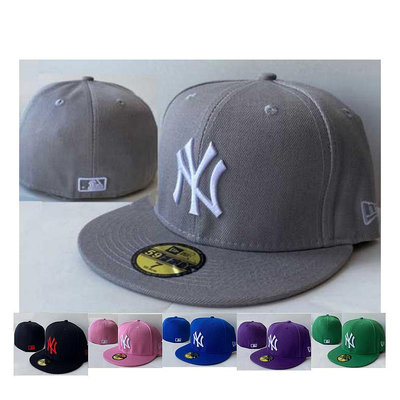 MLB 尺寸帽 全封 不可調整 6色 紐約洋基隊 New York Yankees 男女通用 棒球帽 板帽 嘻哈帽 時尚
