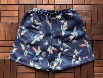 【MOMO全球購】patagonia 新款20SS春夏季鮮色薄身透氣短褲運動褲