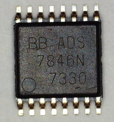ADS7846N TI 觸控螢幕控制器 四線電阻 12 b SPI Interface 16-TSSOP