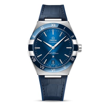 【玩錶交流】全新品 OMEGA 星座系列 藍色陶瓷錶框 41mm 8900同軸擒縱 13133412103001