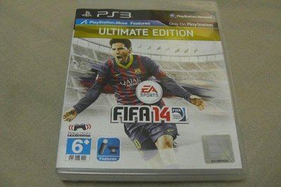 PS3 國際足盟大賽 14 FIFA 14 終極版 ULTIMATE EDITION 亞版英文版 二手良品