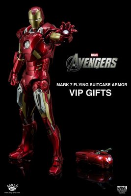 全新 King Arts 1/9 DFS013 特別版 鋼鐵人 Iron Man 馬克7 MK Mark VII