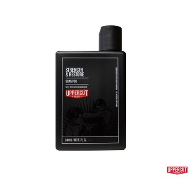 GOODFORIT 【官方經銷】澳洲Uppercut Strength&Restore Shampoo生物素咖啡因洗髮精