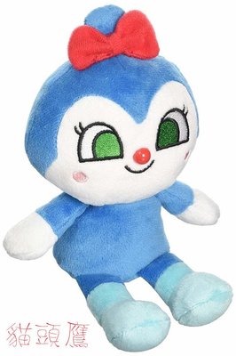 『 貓頭鷹 日本雜貨舖 』麵包超人系列 藍精靈妹妹 絨布玩偶