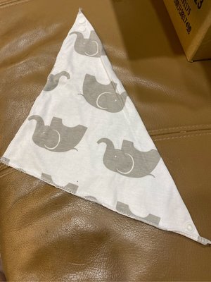 寵物貓狗用 大象圖案 領巾項圈