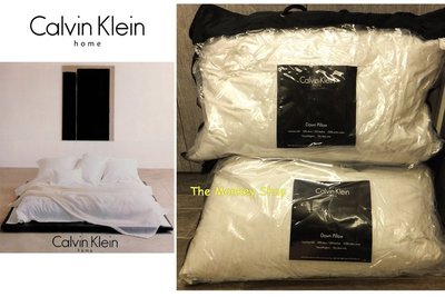 【 The Monkey Shop 】全新正品 Calvin Klein home 凱文克萊 枕頭 羽絨枕頭 全Logo