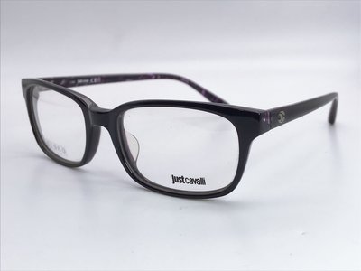 【本閣】Just Cavalli JC-580U 義大利復古風格光學眼鏡膠框方框男女 展示品出清附原廠眼鏡盒