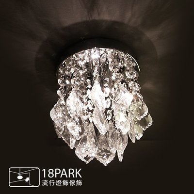 【18Park 】奢華璀璨 rock crystal [ 水晶吸頂燈-透明 ]