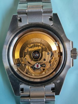 ETA2834-2/瑞士機芯/自動上鍊/機械錶/手錶/陶瓷黑