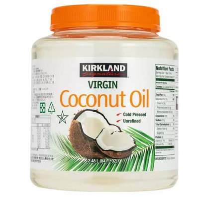 [COSCO代購4] D1076366 Kirkland 科克蘭冷壓初榨椰子油 每罐2381公克