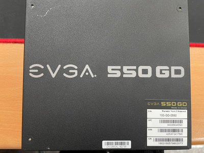 EVGA 550 GD 80PLUS 金牌