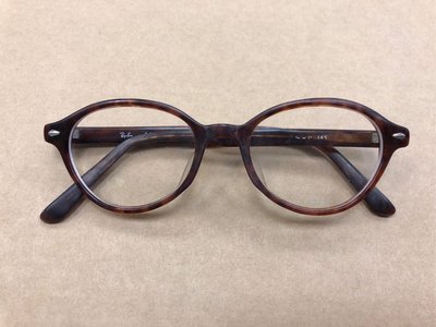 雷朋 ray ban 消光 霧 琥珀色 復古 圓 眼鏡 鏡架 鏡框 二手 日本製 無盒子