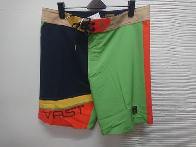 *VAST*美國品牌Vast Beta II 金系列`四面彈性衝浪褲~直購含運