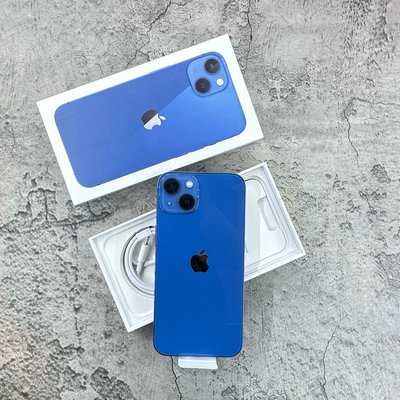 🚀拆封新機🚀 iPhone 13 256G 藍色💙 台灣公司貨 13 256 藍