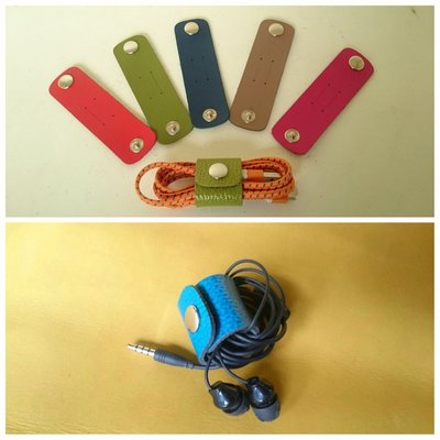 牛皮耳機（耳麥）、USB集線器/皮革壓模手工訂牛皮色卡顏色可選送禮、贈品【皮革美包】