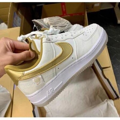 【正品】Nike Air Force 1 07 Lv8 Worldwide 白金 DA1343-170 休閒現貨潮鞋