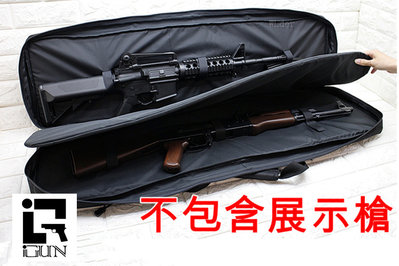 [01] IGUN 台製 100cm 雙槍袋 ( 槍盒槍箱槍包槍套槍袋步槍卡賓槍衝鋒槍散彈槍長槍袋BB槍狙擊槍98K