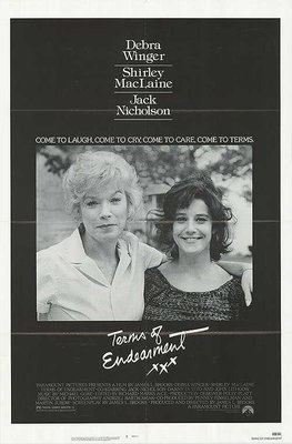 親密關係 (Terms of Endearment) - 莎莉麥克琳《公寓春光》- 美國原版電影海報(1983年)