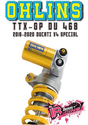 ♚賽車手的試衣間♚ Ohlins ® TTX-GP DU 468 2018-2020 Ducati V4 Special