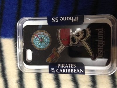 Disney pirates of the caribbean 加勒比海盜 正品 全新 iPhone 5&5s&se&se2硬殼 保