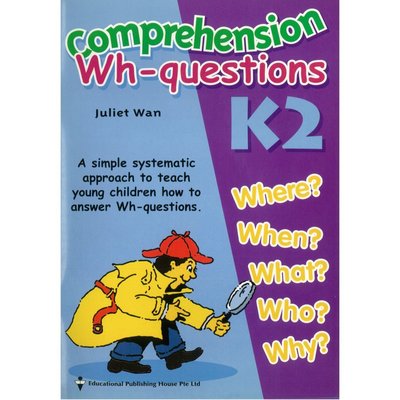 Comprehension WH-questions series(K2) 幼兒美語 文法句型練習 英檢準備 早教啟蒙