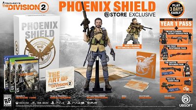 UBISOFT 湯姆克蘭西 全境封鎖2 Phoenix Shield Edition XBOX/PS4版~請詢問庫存