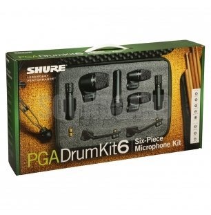 【金聲樂器】SHURE PGADRUMKIT6 Drum Microphone Kit 鼓類收音麥克風組 原廠公司貨