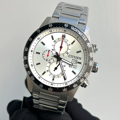 現貨 CITIZEN AN3680-50A 星辰錶 手錶 44mm 白色面盤 不銹鋼錶帶 男錶女錶